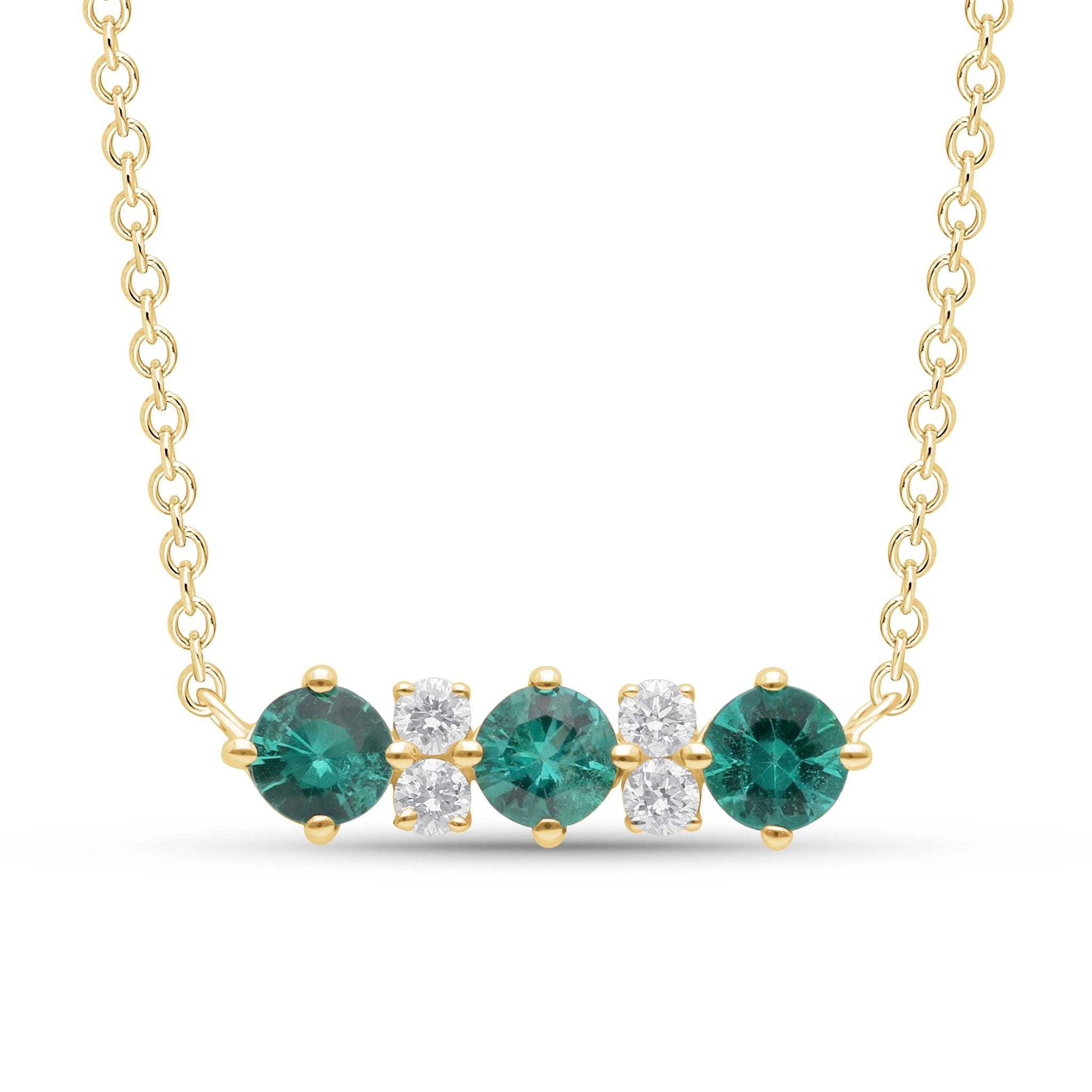 ALIITA ネックレス PALMERA ESMERALDA NECKLACE Palmera Esmeralda Gold Necklace - ALIITA