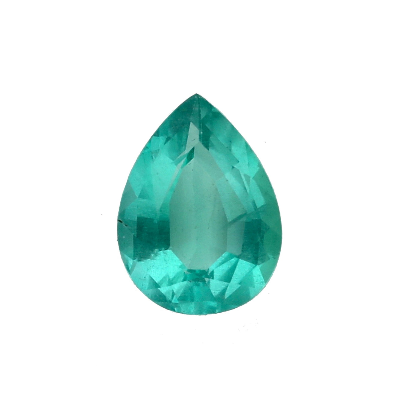 0.86CT Pear Shaped Emerald - Belmont Sparkle