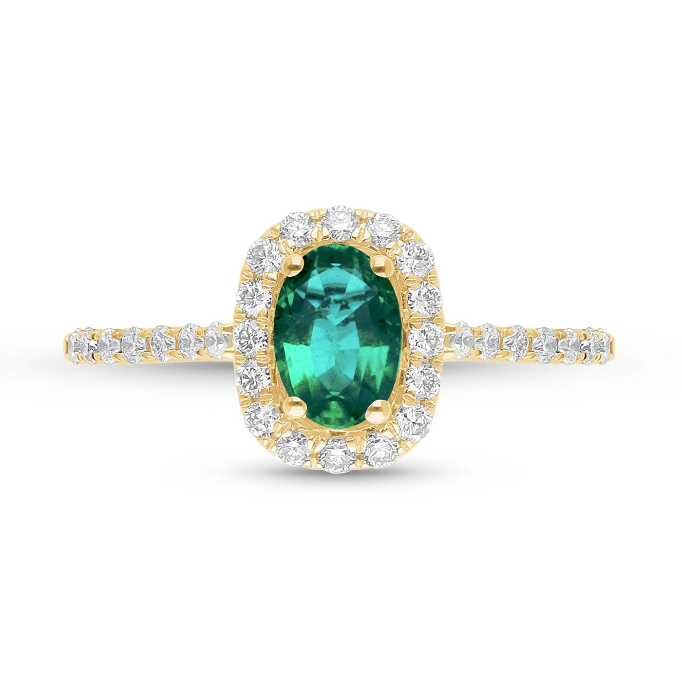 Amalfi Ring - YG - Belmont Sparkle