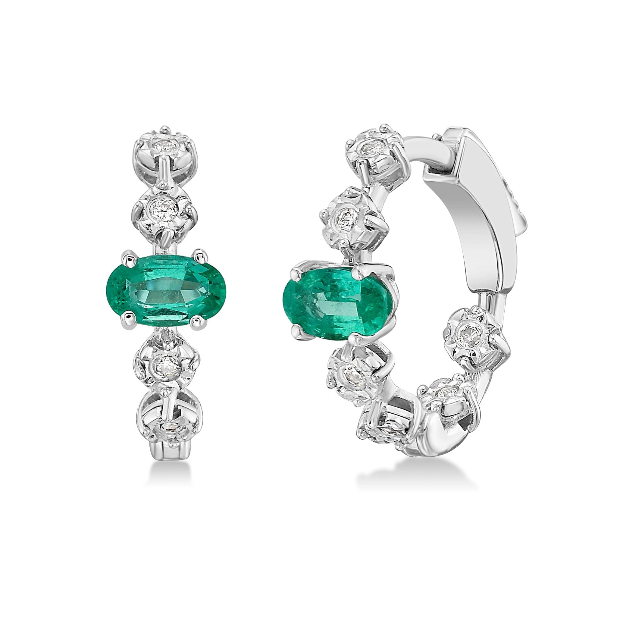 White Amara Earrings
