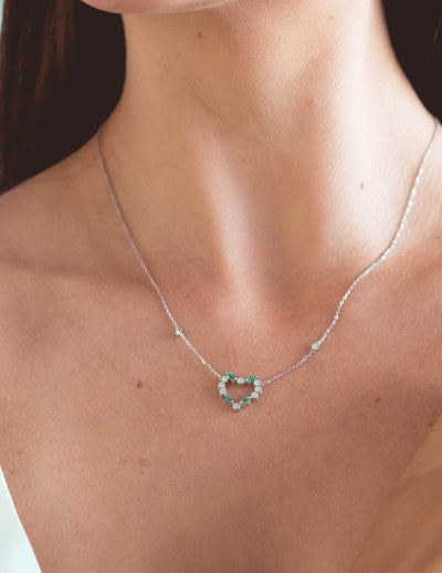 Amorelle Necklace - YG - Belmont Sparkle