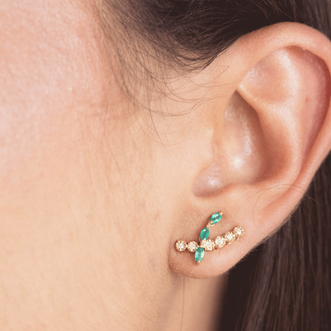 Astralis Earrings - YG - Belmont Sparkle