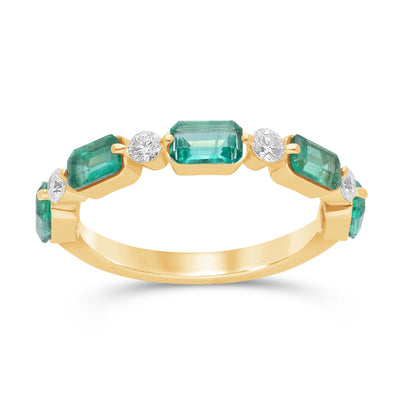 Bliss Stackable Ring - WG - Belmont Sparkle