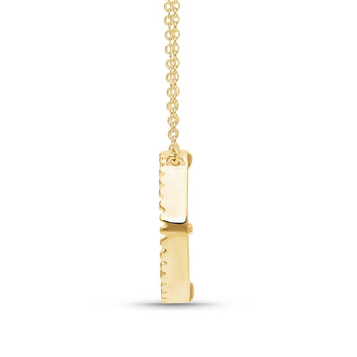 Cancer Necklace, 18k Gold - Belmont Sparkle