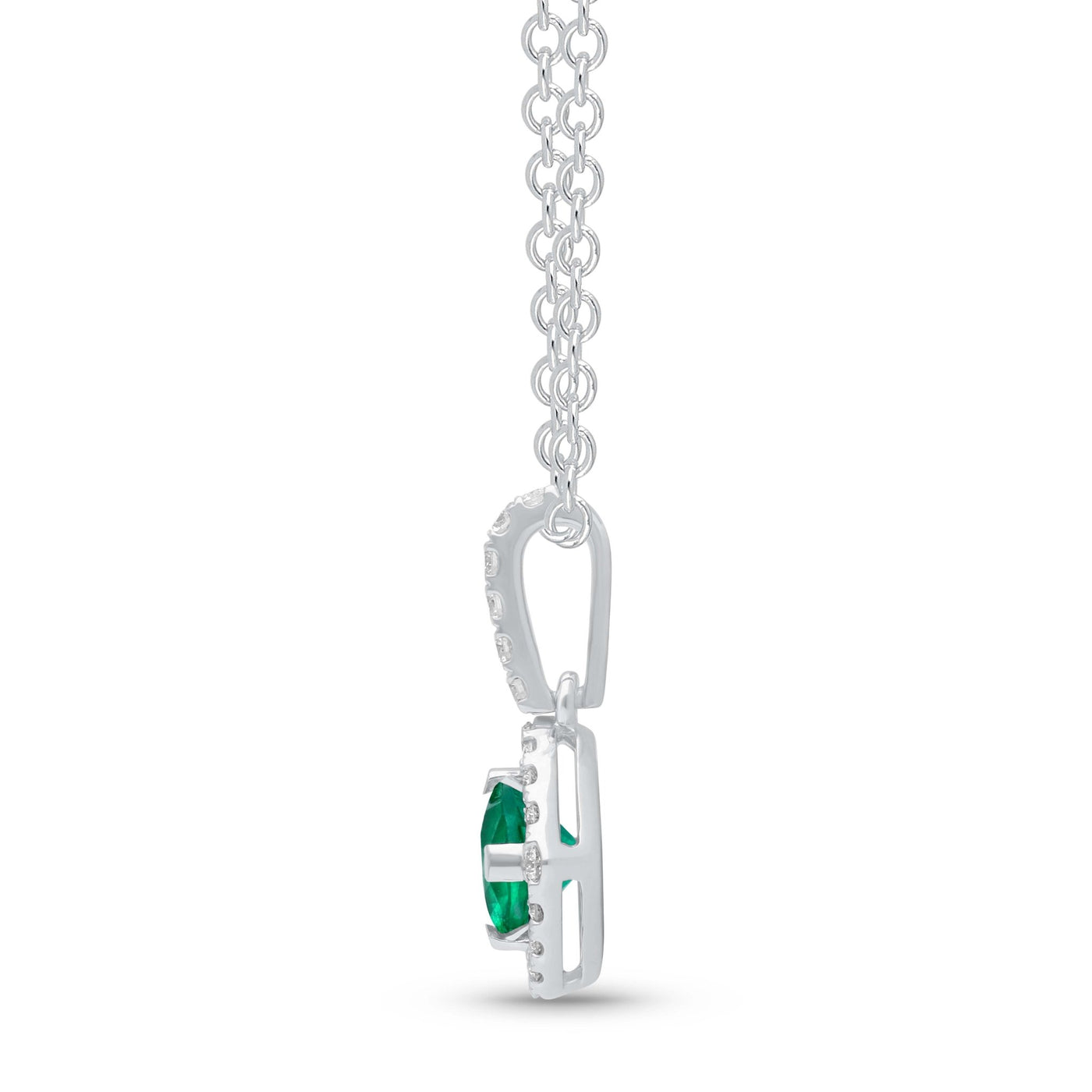 Elira Necklace - WG - Belmont Sparkle