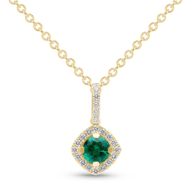 Elira Necklace - YG - Belmont Sparkle