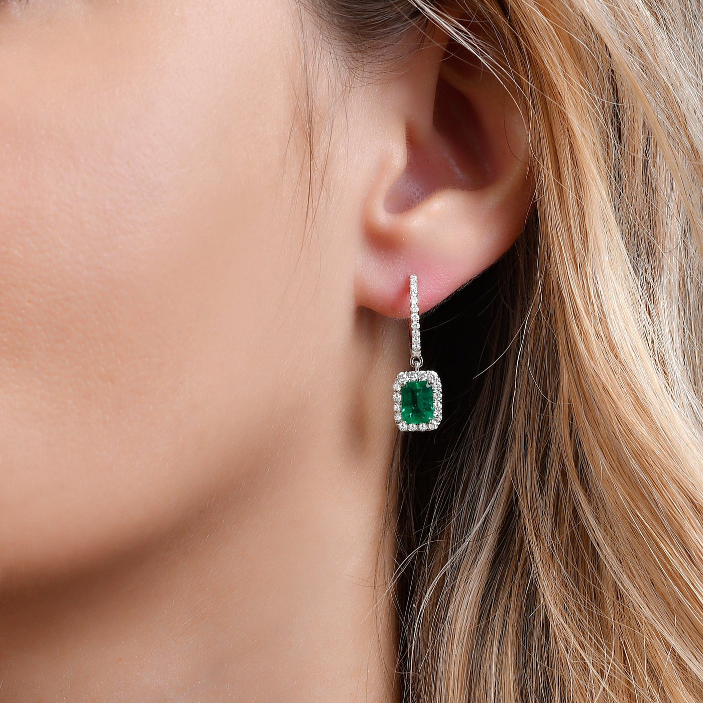 Espoir Earrings - WG - Belmont Sparkle