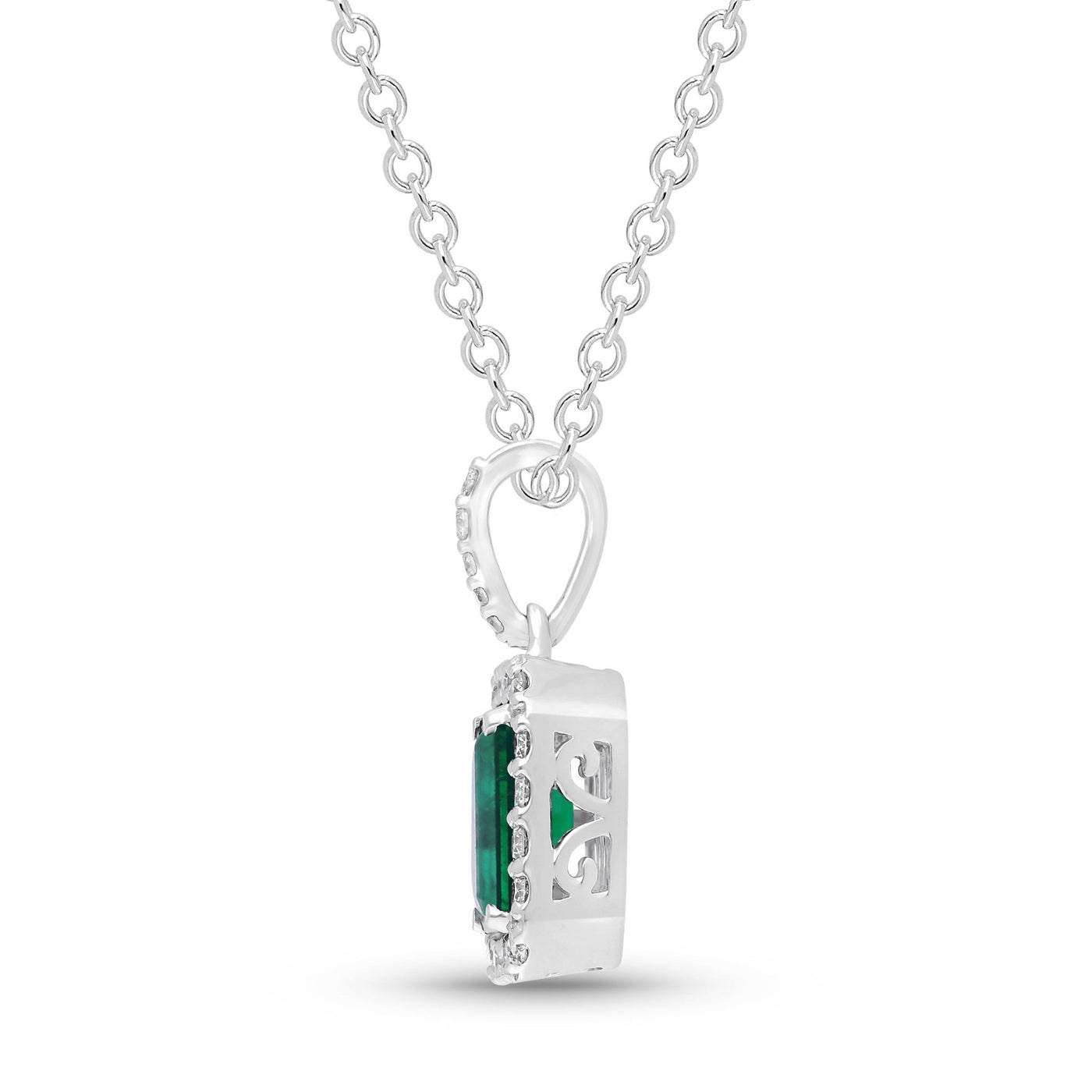 Espoir Necklace - WG - Belmont Sparkle