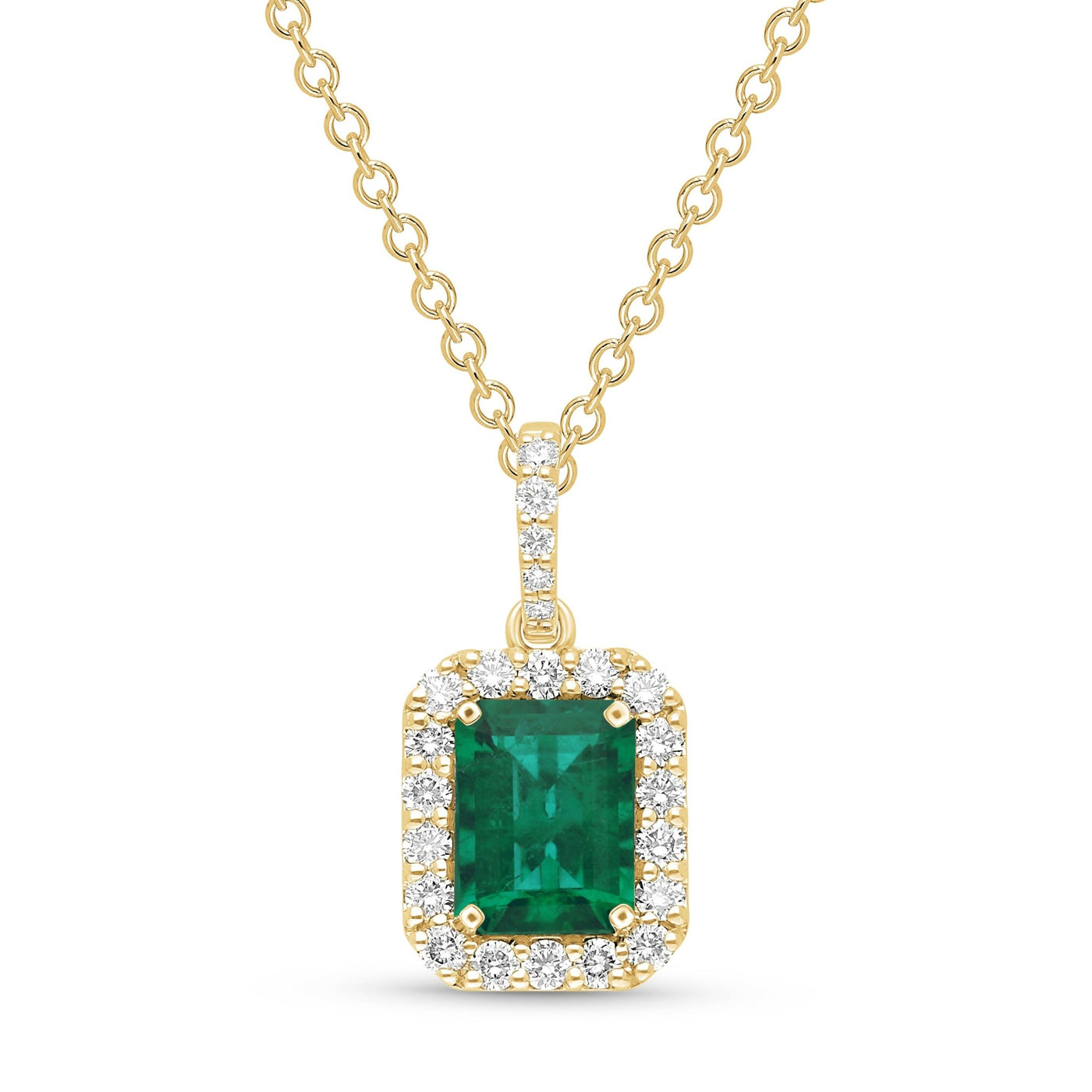 Espoir Necklace - YG - Belmont Sparkle