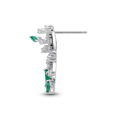 Fontana Earrings - WG - Belmont Sparkle