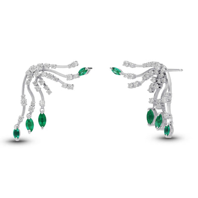 Fontana Earrings - WG - Belmont Sparkle