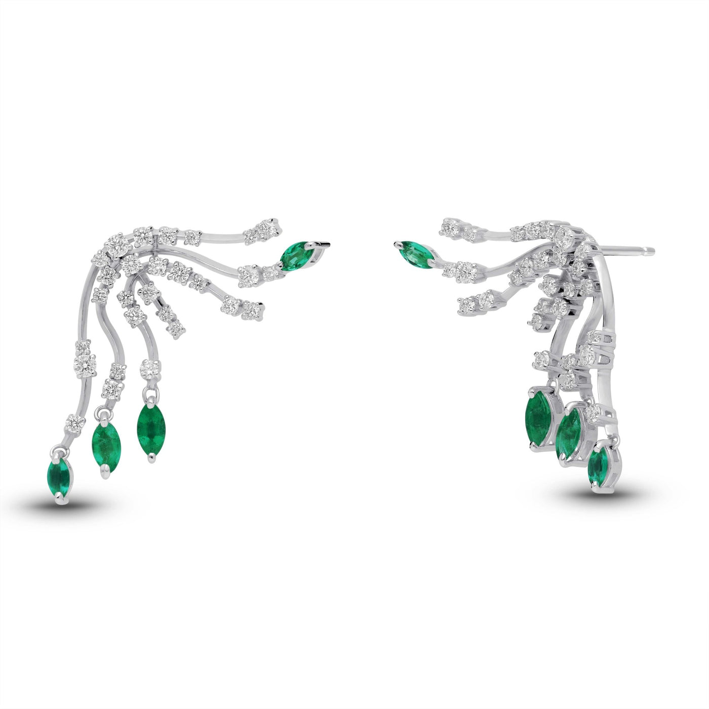 Fontana Earrings - YG - Belmont Sparkle