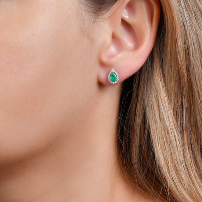 Gioia Earrings - WG - Belmont Sparkle