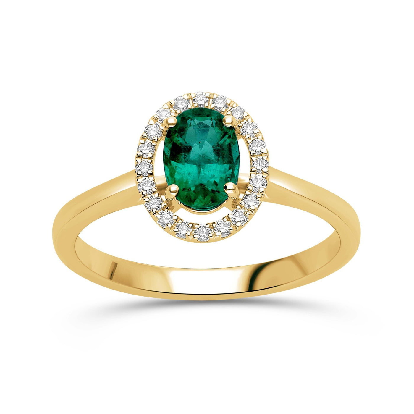 Haloire Ring - WG - Belmont Sparkle