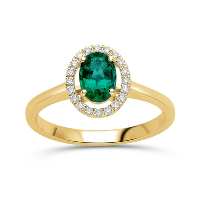 Haloire Ring - WG - Belmont Sparkle