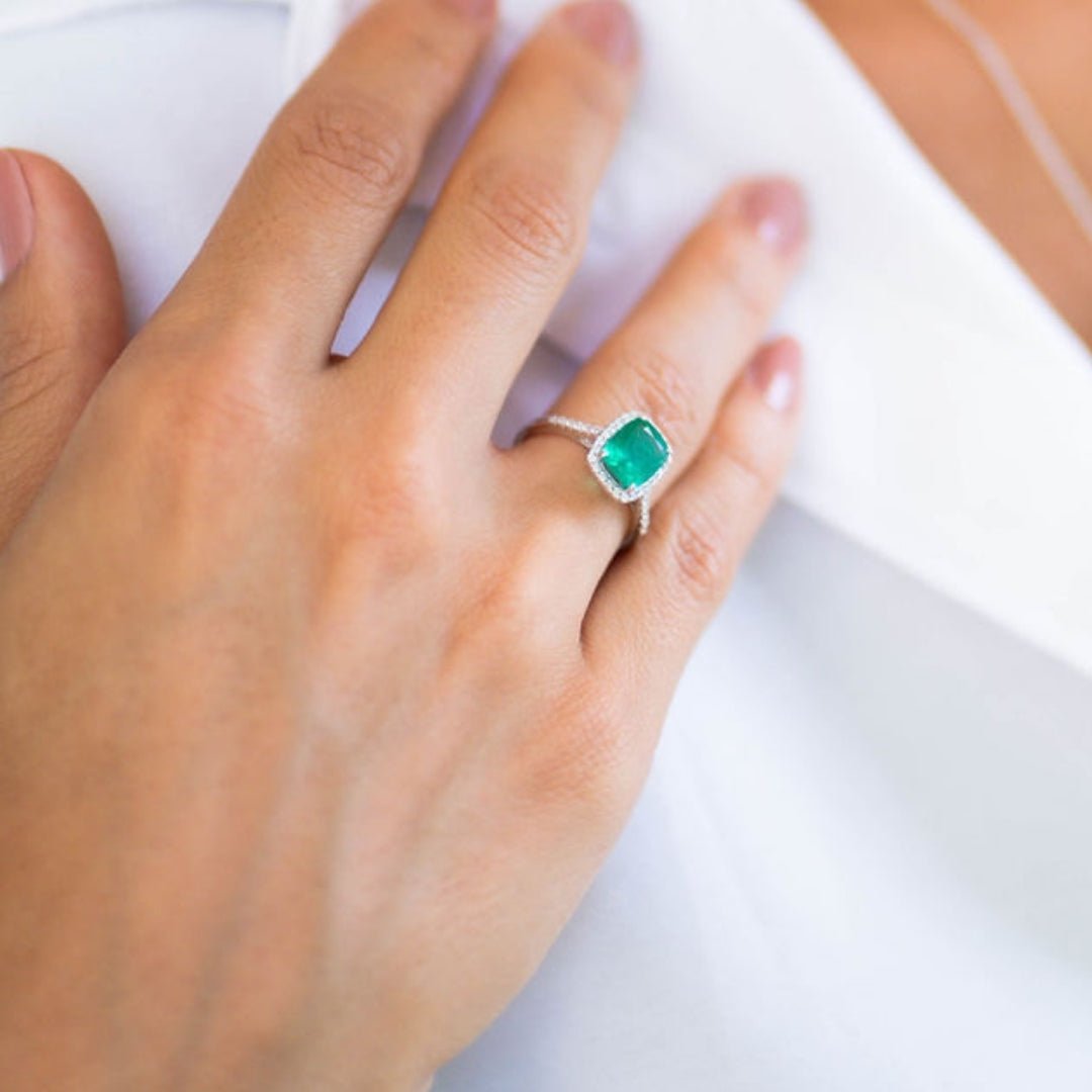 Nouveau Ring - YG - Belmont Sparkle