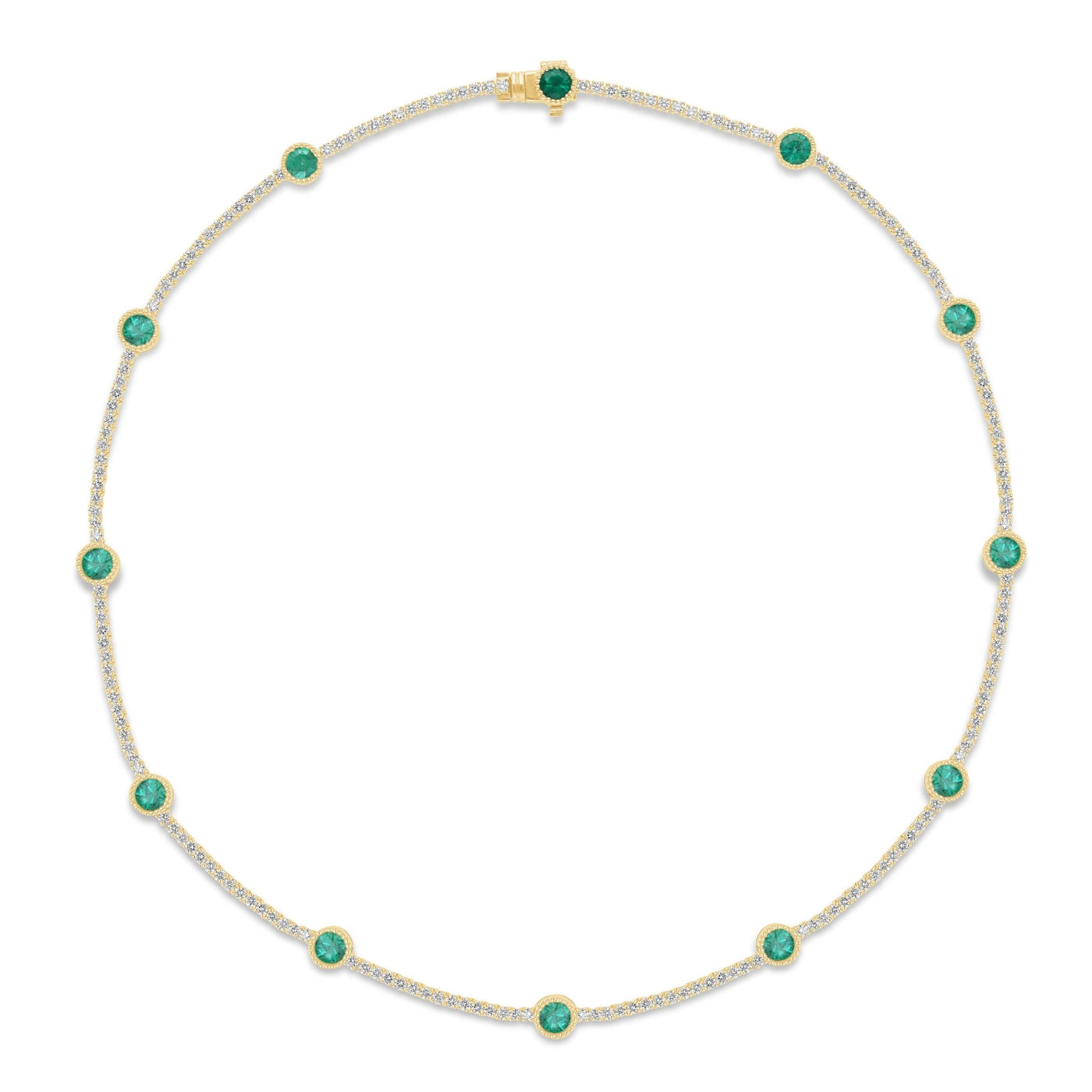 Raffinato II Necklace - WG - Belmont Sparkle