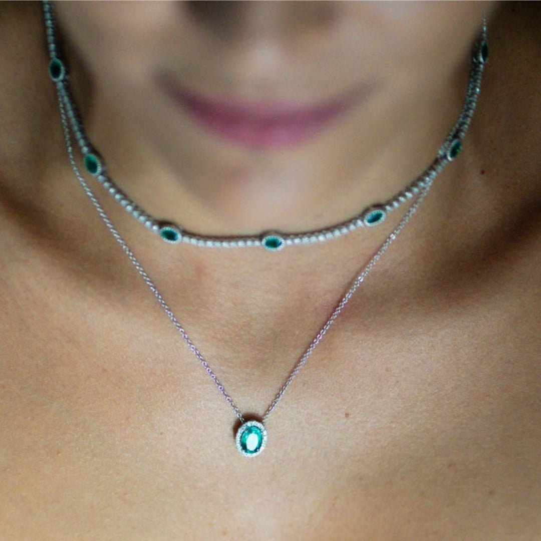 Raffinato Necklace - YG - Belmont Sparkle