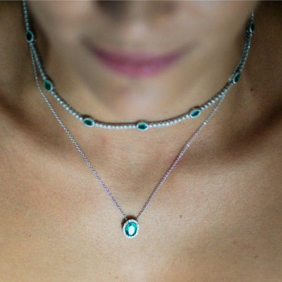 Raffinato Necklace - YG - Belmont Sparkle