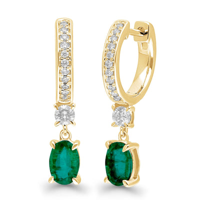 Ravelle Earrings - YG - Belmont Sparkle