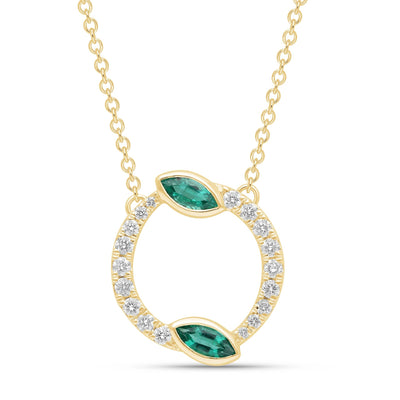 Sonoma Necklace - WG - Belmont Sparkle