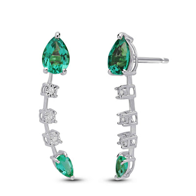 Stara Earrings - YG - Belmont Sparkle