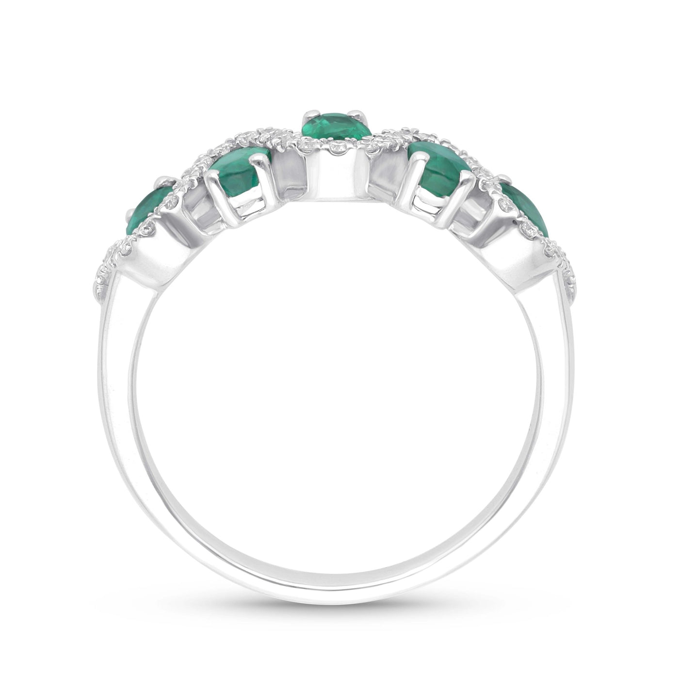 Stradina Ring - WG - Belmont Sparkle