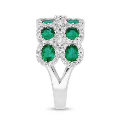 Tiara Ring - WG - Belmont Sparkle