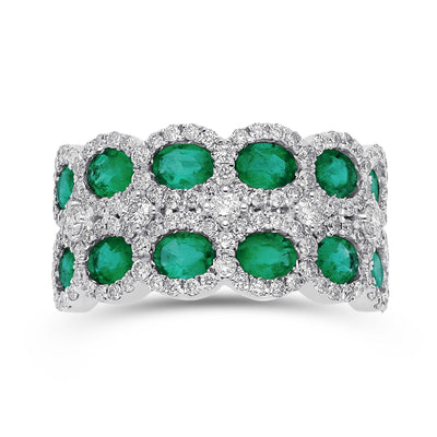 Tiara Ring - WG - Belmont Sparkle