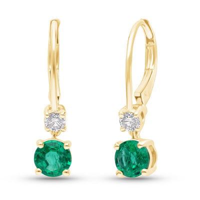 Trésor Earrings - YG - Belmont Sparkle