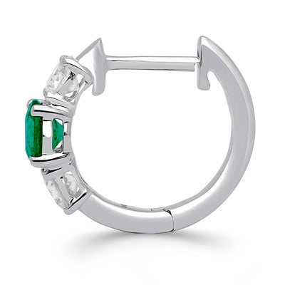 Trine Earrings - WG - Belmont Sparkle