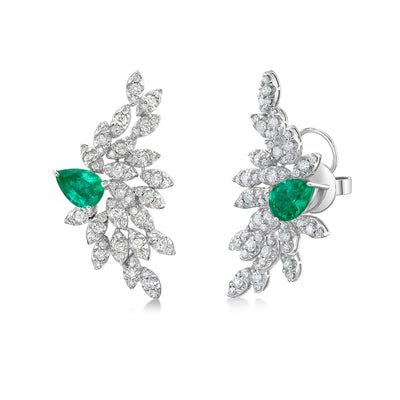 Whisper Earrings - WG - Belmont Sparkle