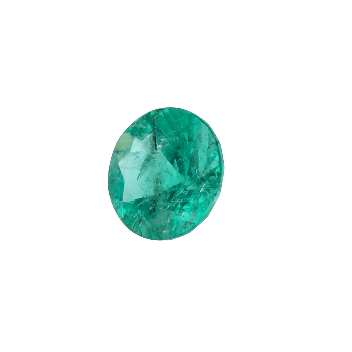 0.65CT Round Shape Emerald - Belmont Sparkle