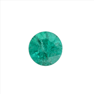 0.65CT Round Shape Emerald - Belmont Sparkle