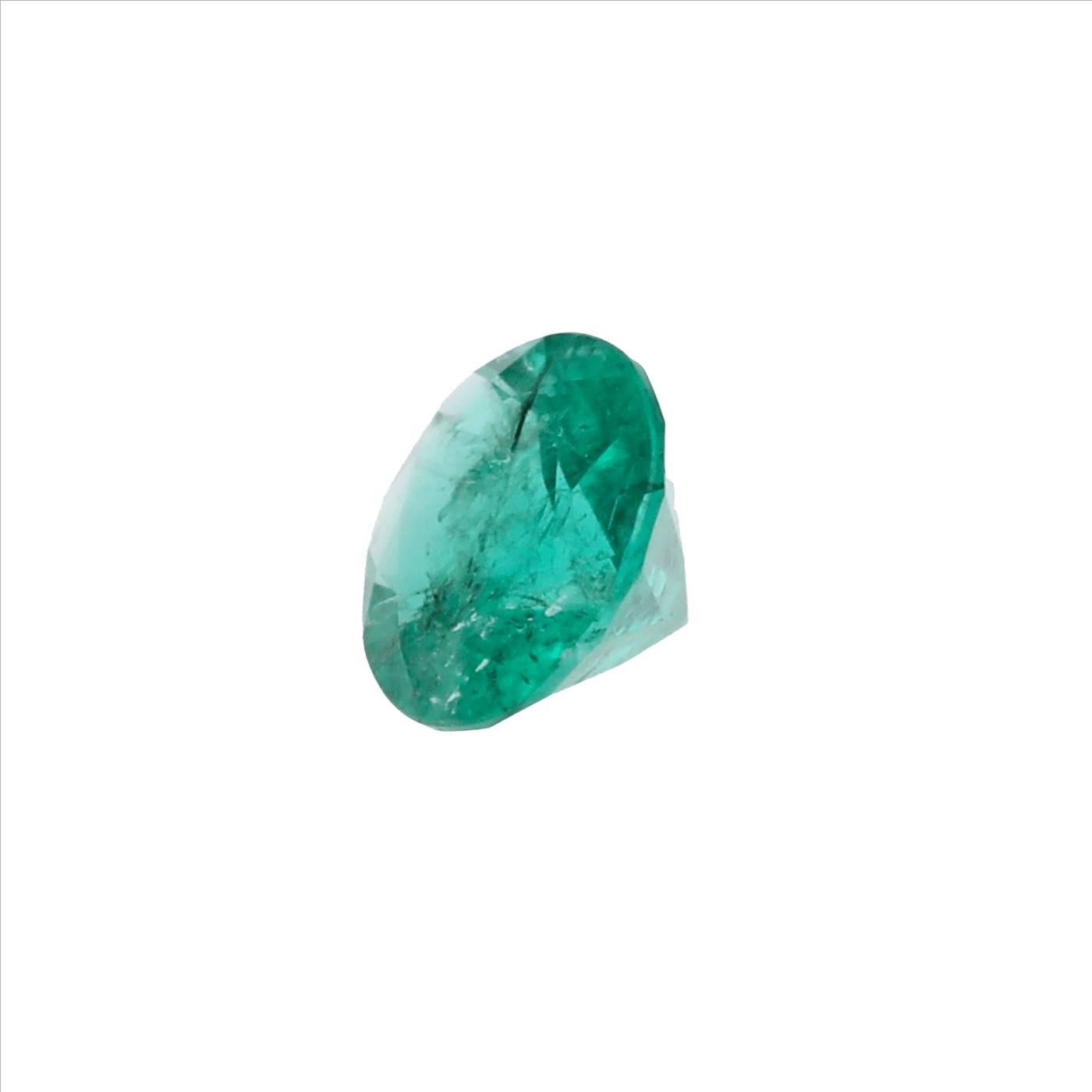 0.65CT Round Shape Emerald - Belmont Sparkle