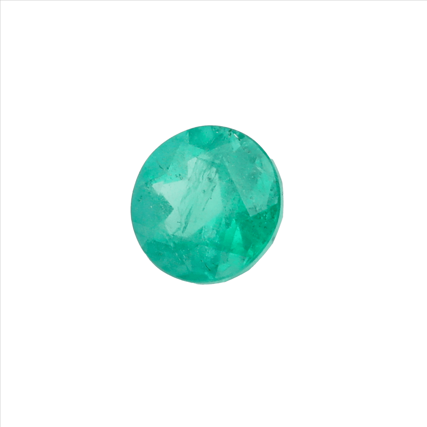 0.78CT Round Shape Emerald - Belmont Sparkle