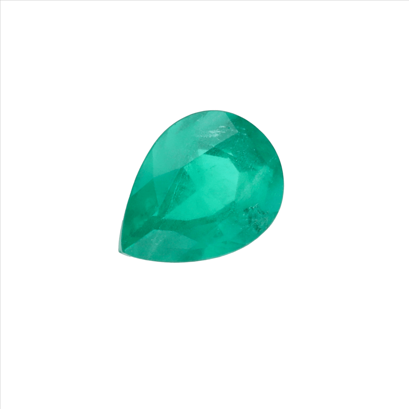 1.09CT Pear Shaped Emerald - Belmont Sparkle