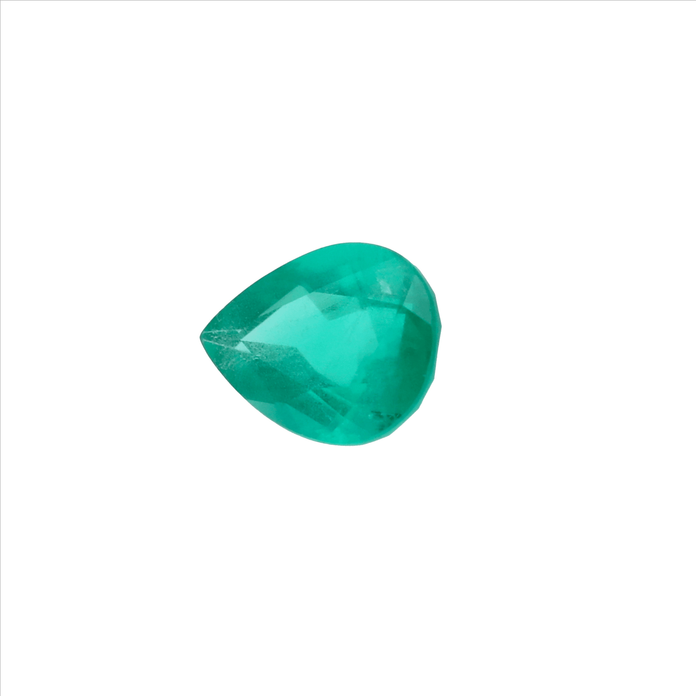 1.09CT Pear Shaped Emerald - Belmont Sparkle