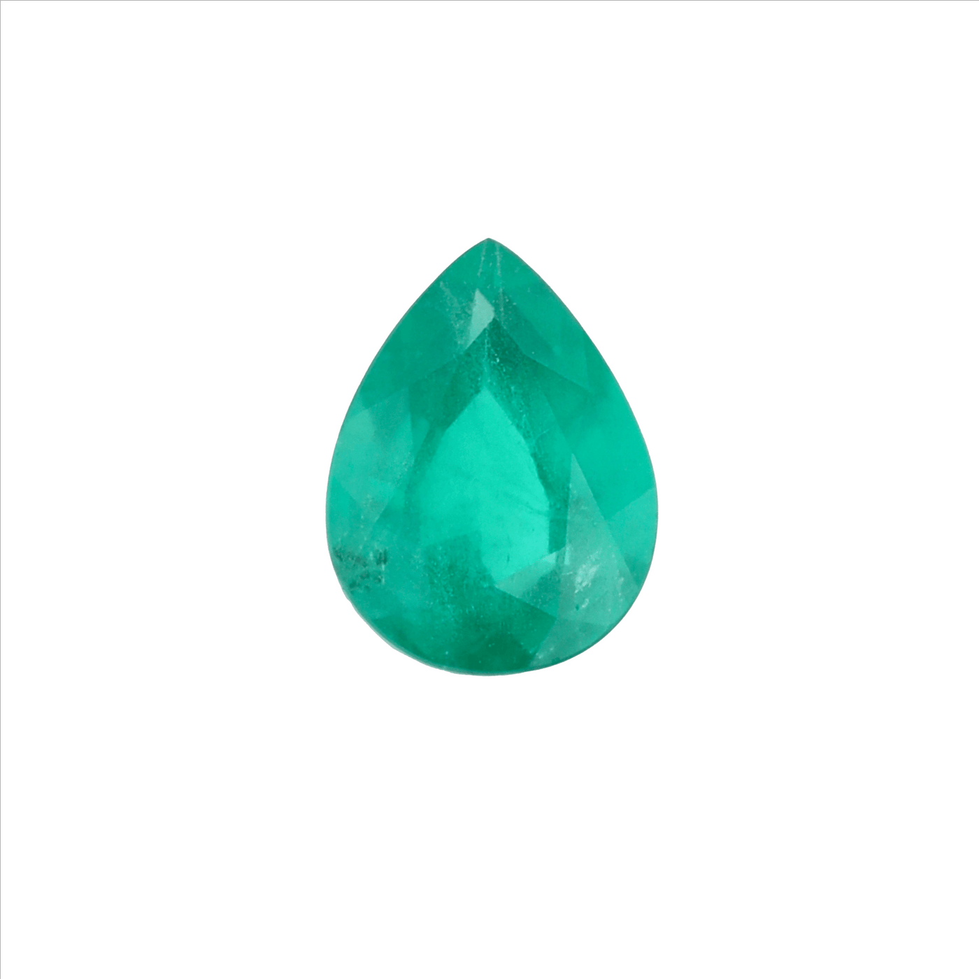 1.09CT Pear Shaped Emerald - Belmont Sparkle