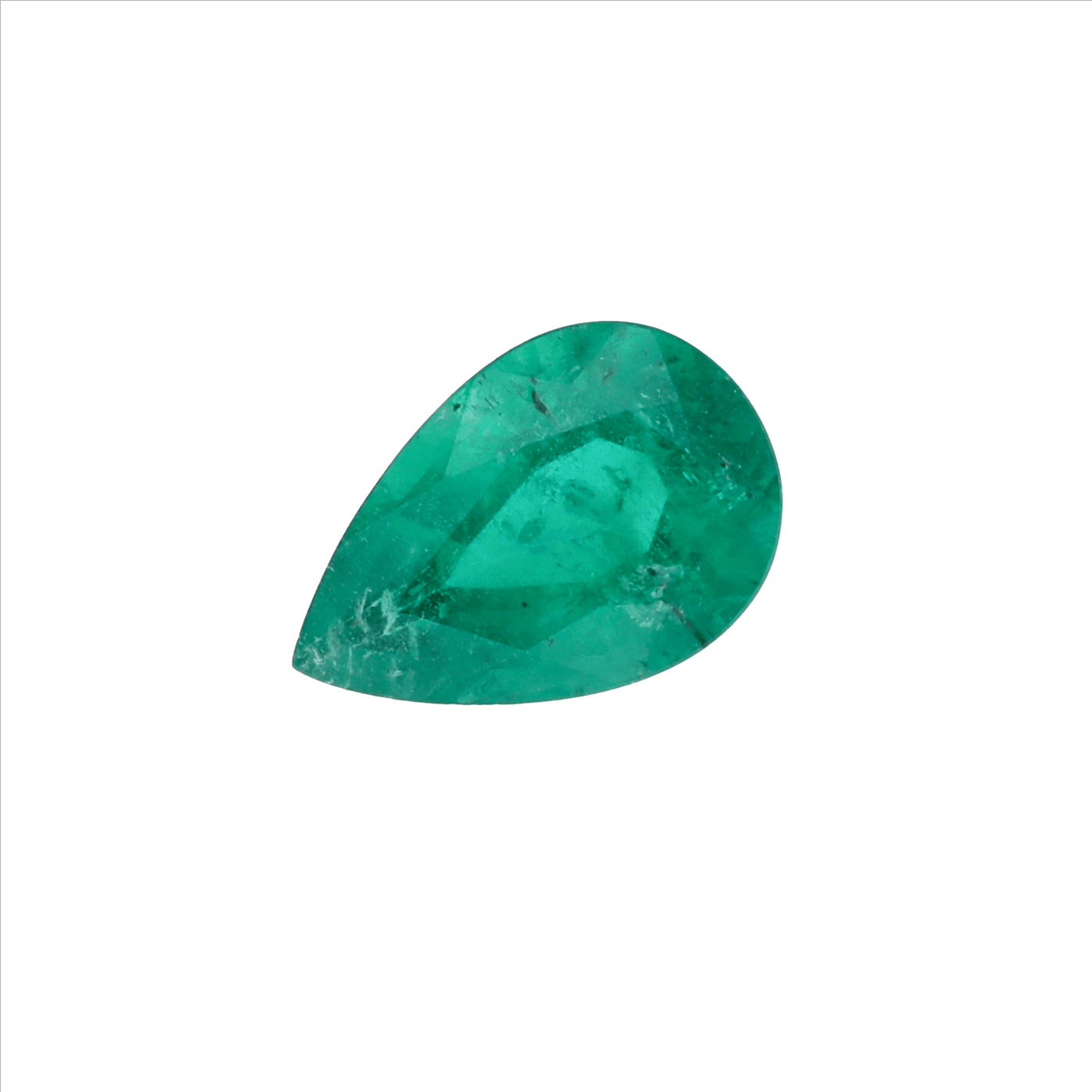 1.17CT Pear Shaped Emerald - Belmont Sparkle