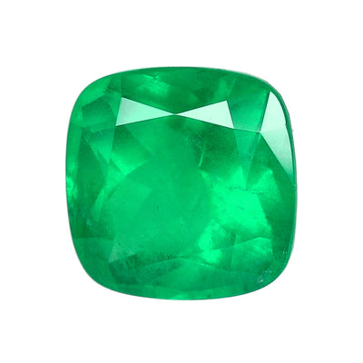 3.81CT Cushion-cut Emerald - Belmont Sparkle