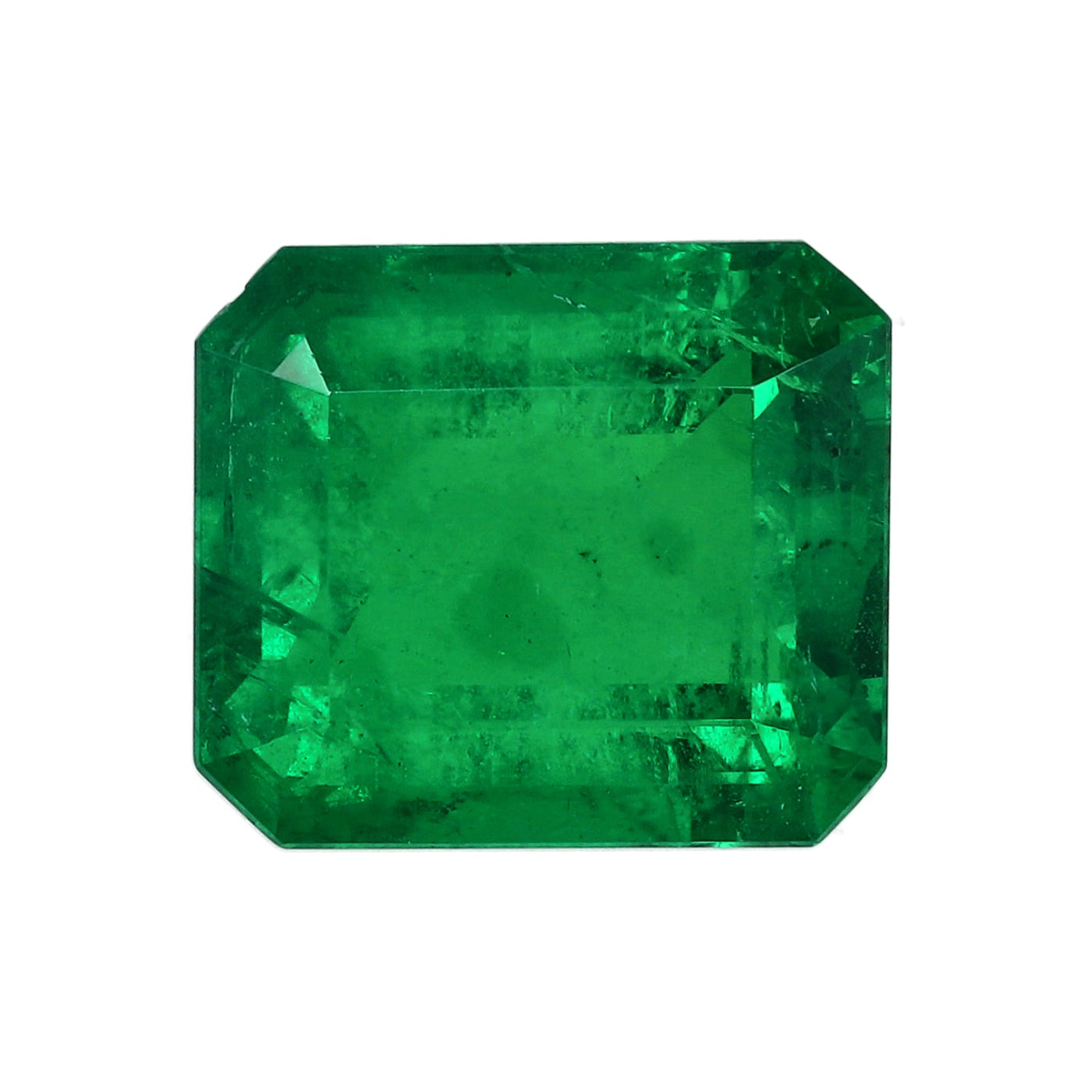 8.66CT Emerald Cut Emerald - Belmont Sparkle