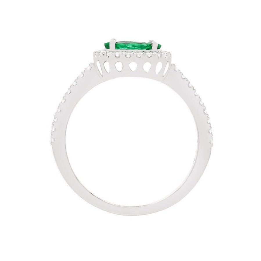 Amalfi Ring - WG - Belmont Sparkle