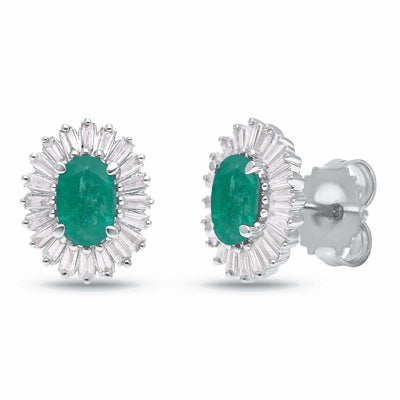 Parlak Earrings - WG - Belmont Sparkle