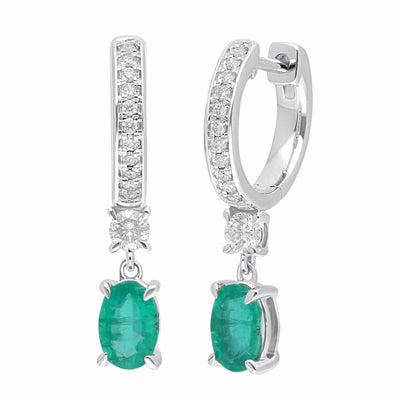 Ravelle Earrings - WG - Belmont Sparkle