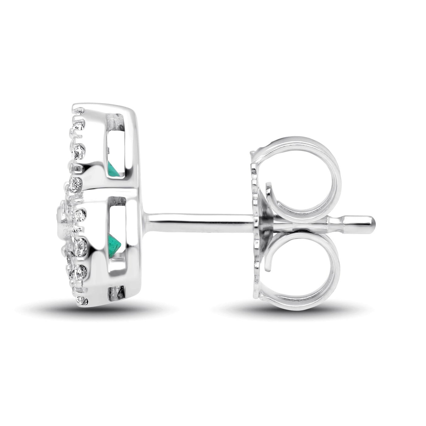 Trois Earrings - YG - Belmont Sparkle